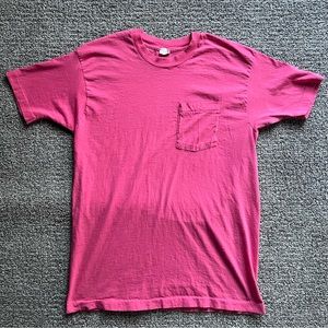 1980’s Pink Selvage Pocket Single Stitch T-Shirt